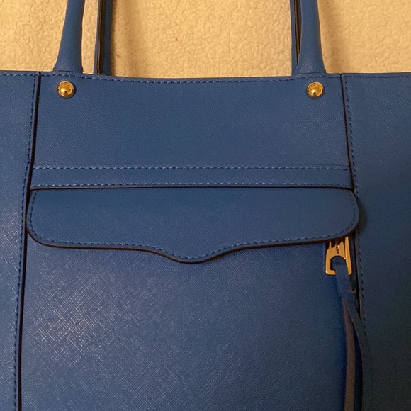 Rebecca Minkoff Blue Envelope Handbag in nearly-mint-condition - Picture 2 of 11